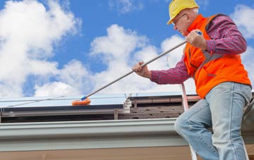 New Ellerby soft wash roof cleaning